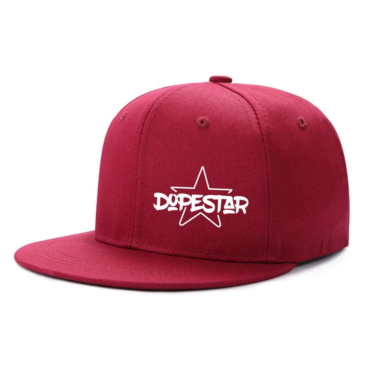 Unisex Adjustable Flat Brim Streetwear Baseball Cap