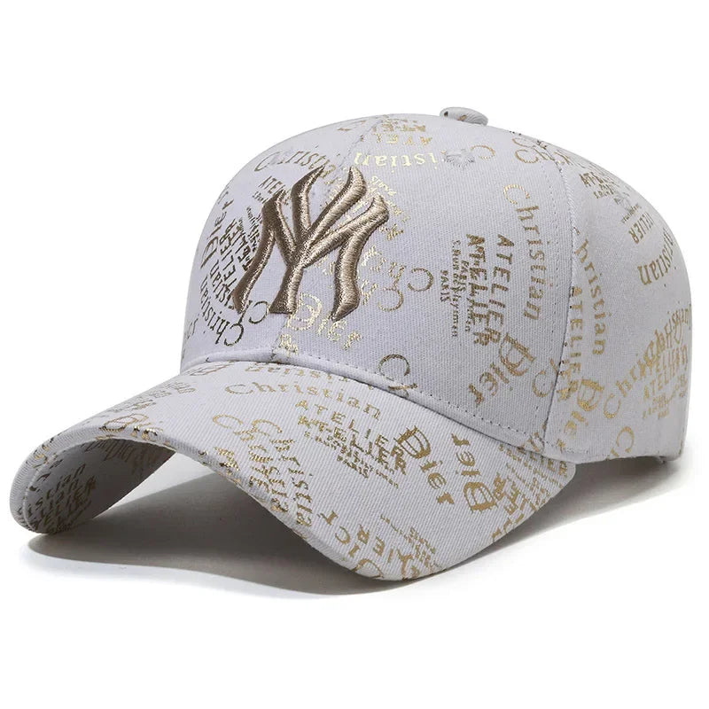 Outdoor Fashion Embroidery Adjustable Cotton Baseball Cap