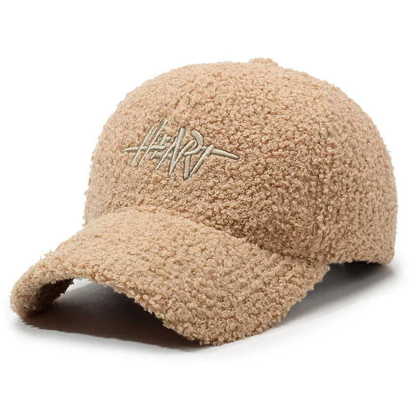 Plush Warm Winter Baseball Hat
