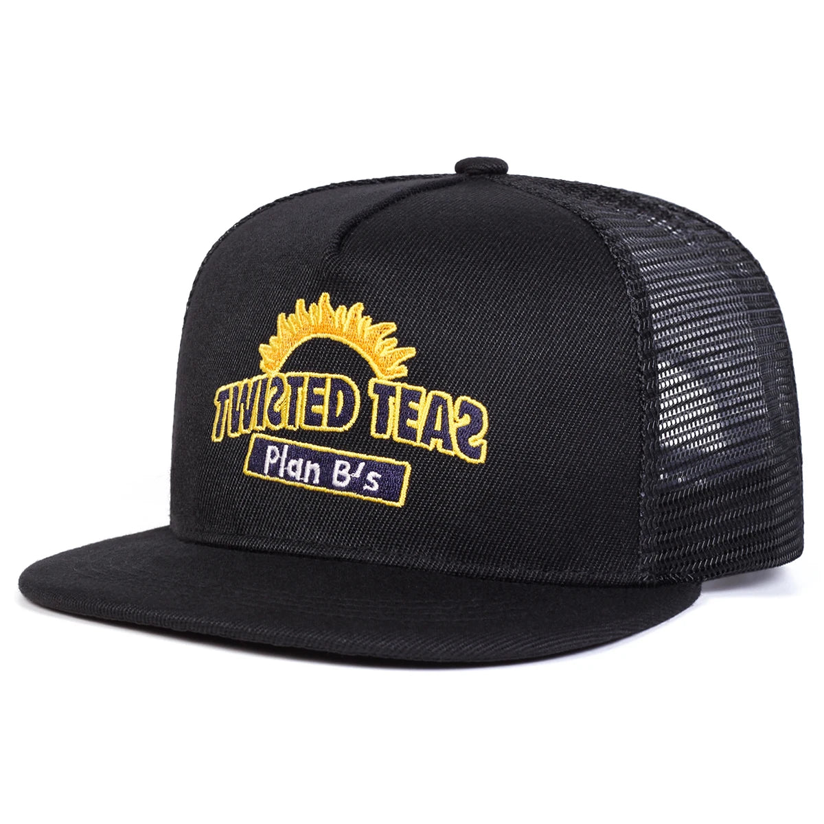 Unisex TWISTED TEAS Letter Embroidery Hip-hop Net Hats