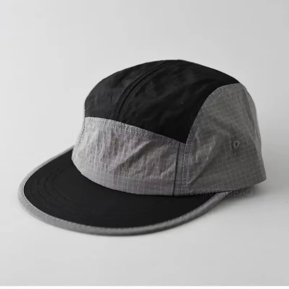 Color Match Soft Brim Five Panel Snapback Cap