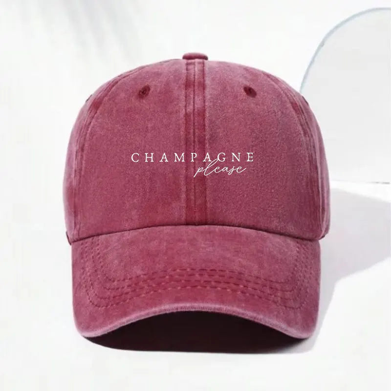 Vintage Washed Cotton Celebration Logo Baseball Cap