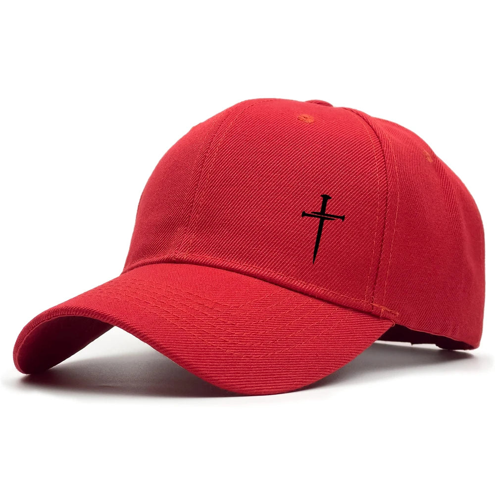 Cross Printing Pattern Unisex Baseball Cap