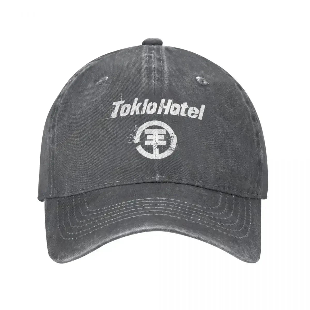 Tokio Hotel Distressed Washed Summer Baseball Cap