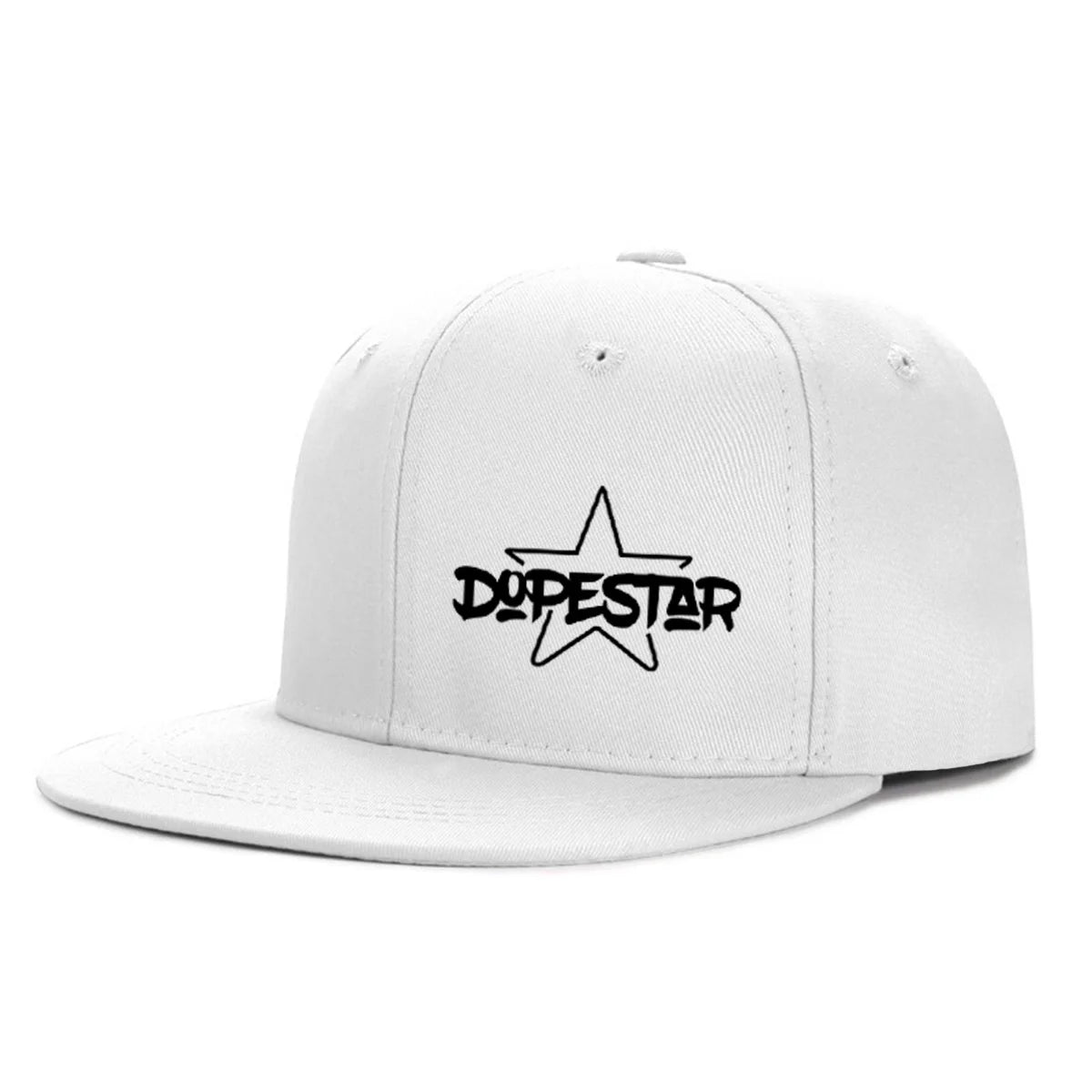 Unisex Adjustable Flat Brim Streetwear Baseball Cap