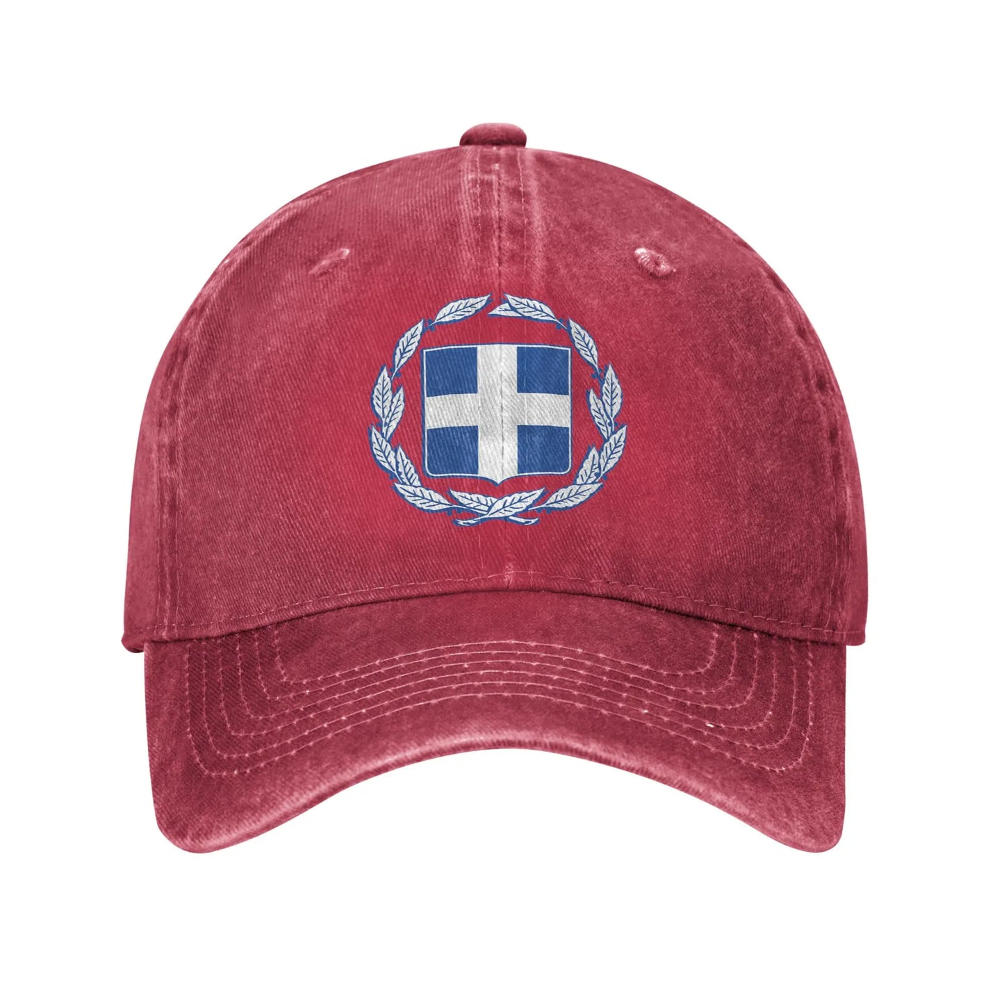 Coat Of Arms Greece Casual Trucker Baseball Cap