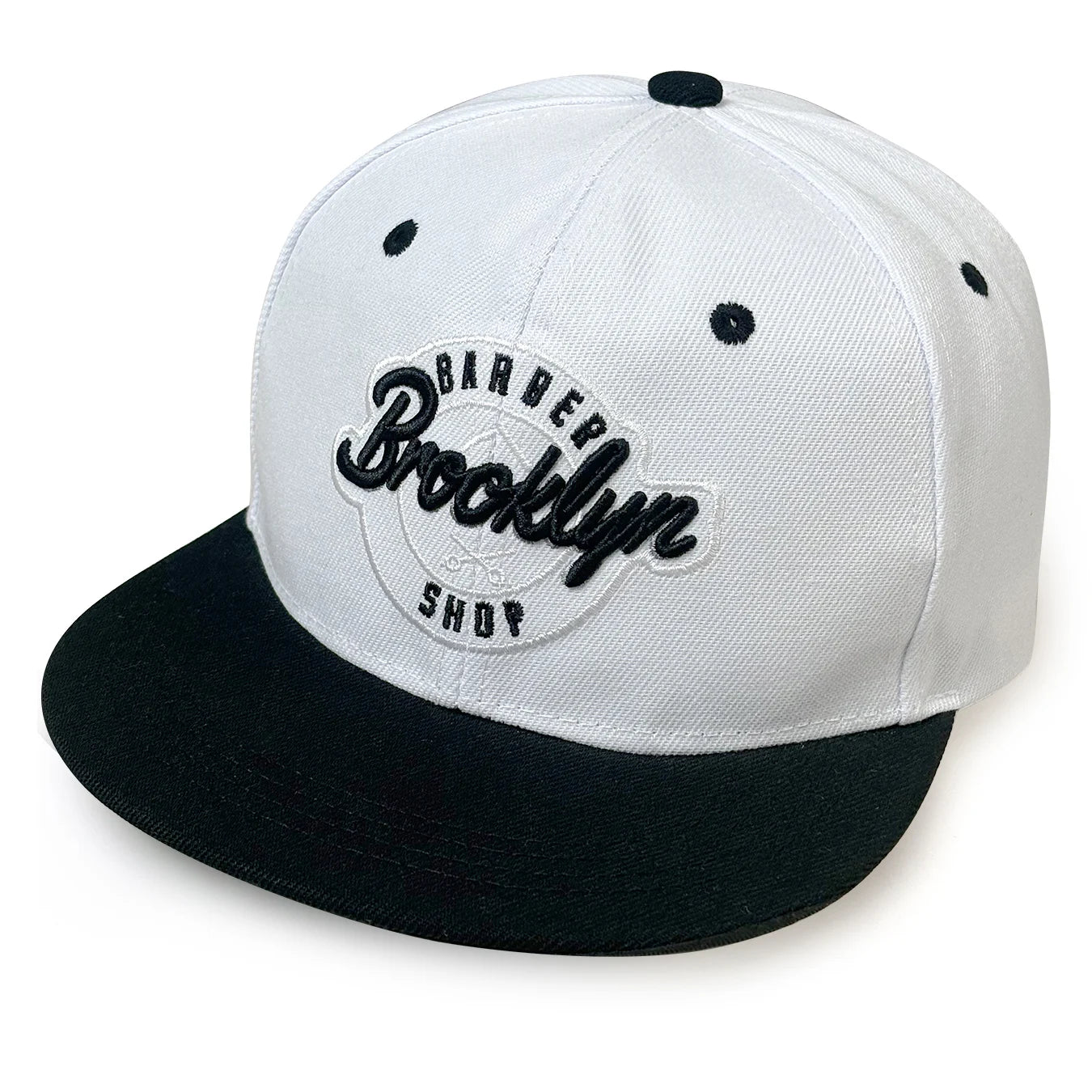 Letter Embroidered Flat Brim Hip Hop Baseball Hat