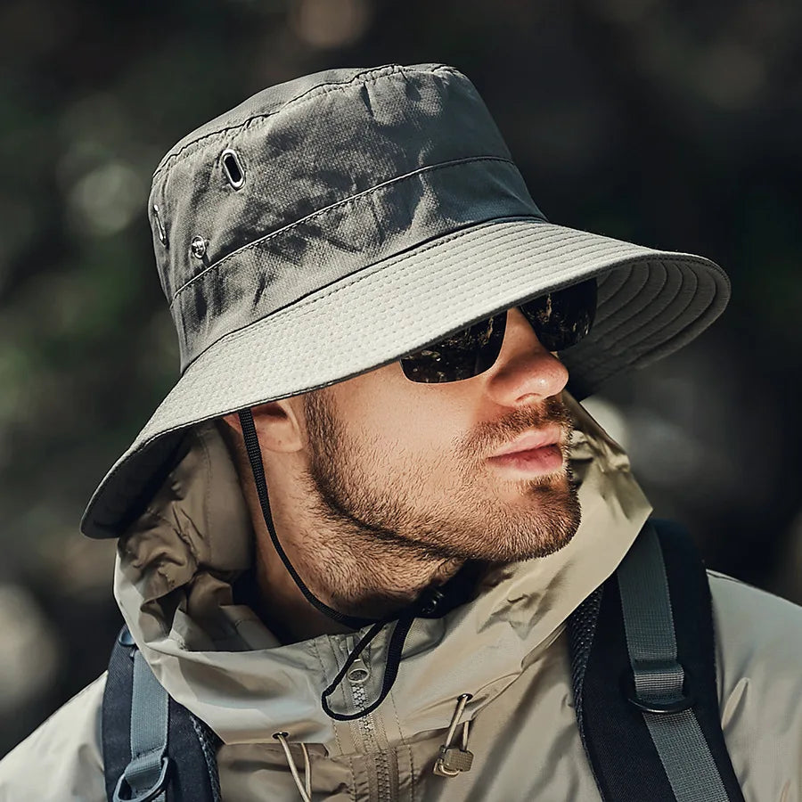 Summer Bucket Hat For Men Fisherman Cap