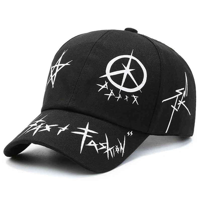 Graffiti Print Street Style Baseball Cap
