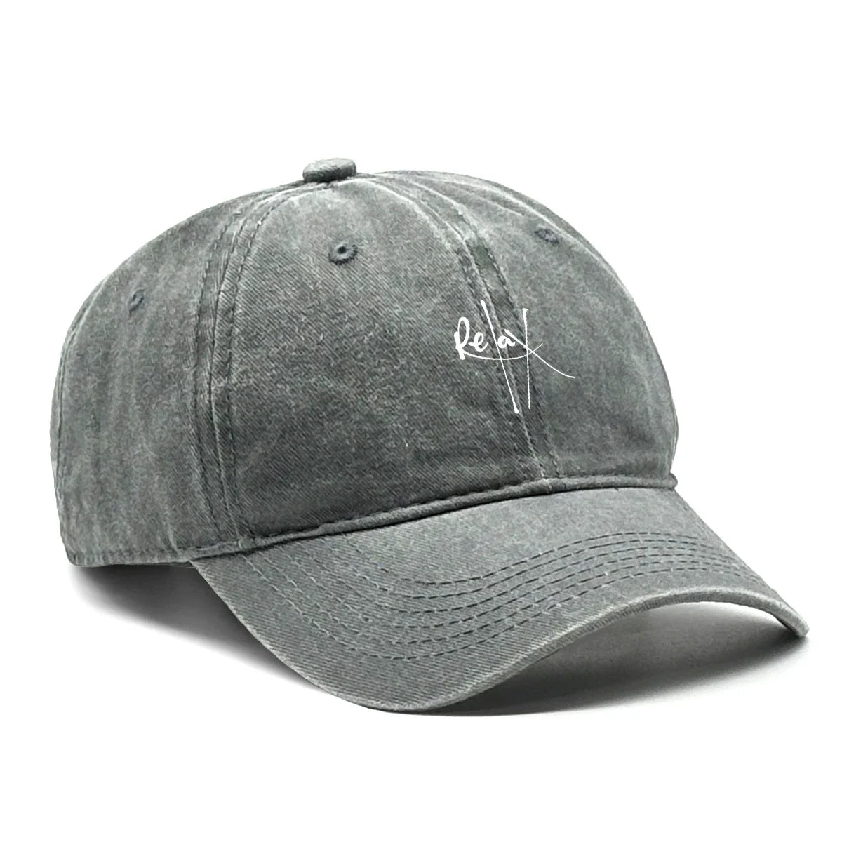 Relax Print Mesh Adjustable Outdoor Baseball Cap