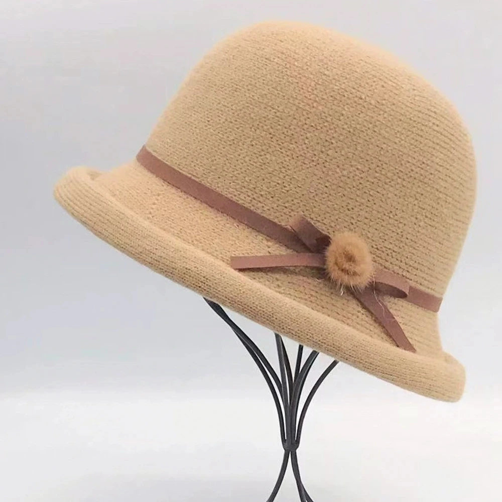 Rolled Brim Bucket Hat Unisex