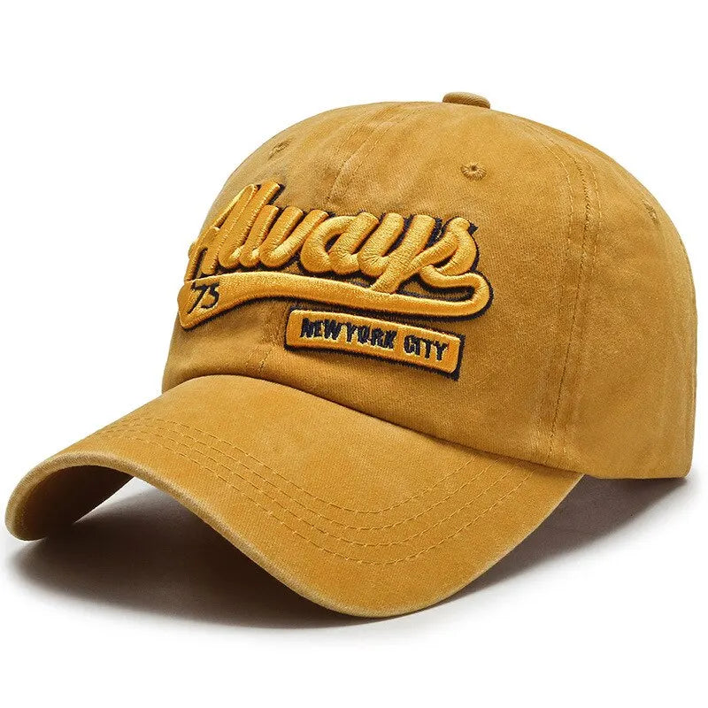 Outdoor Cotton Embroidered Baseball Cap