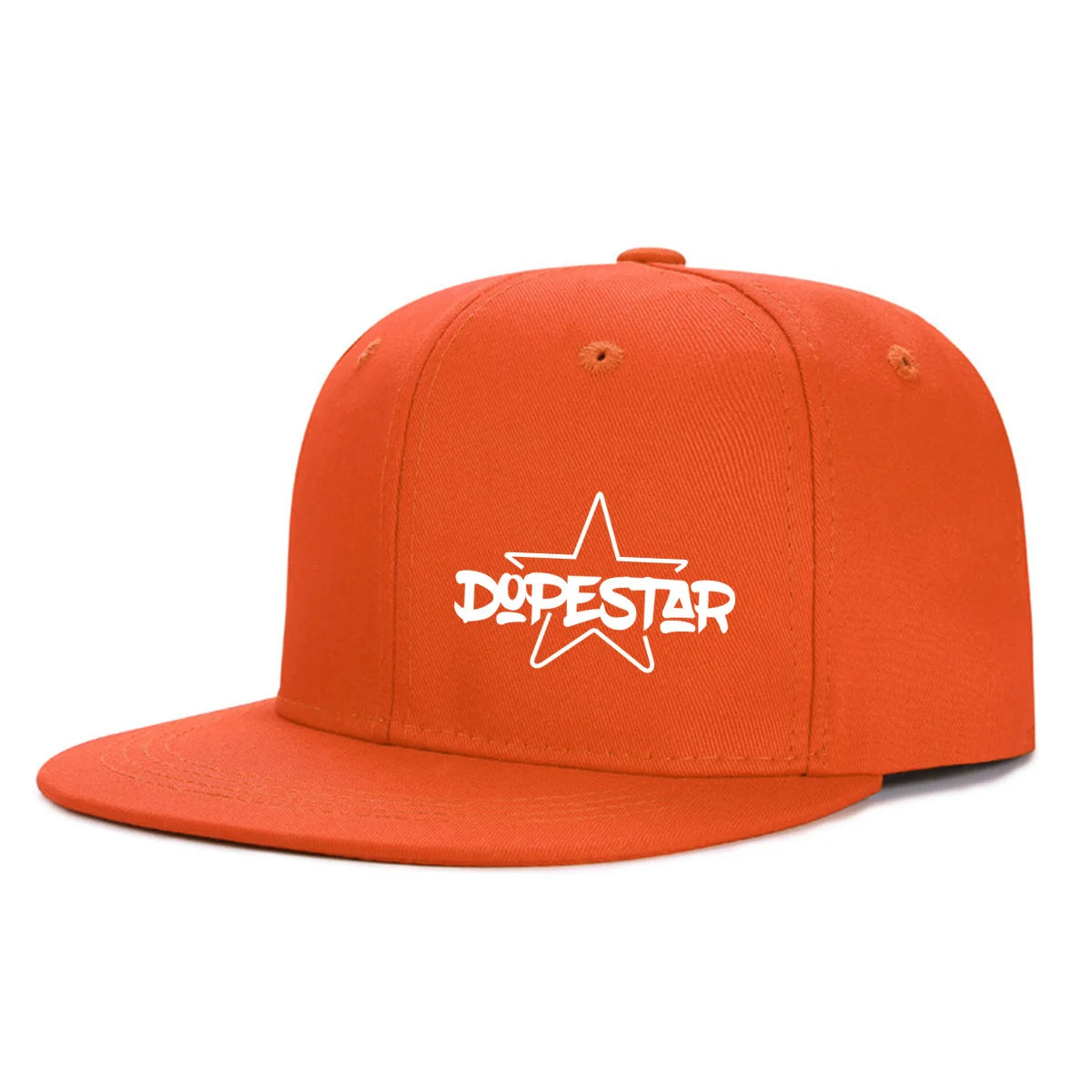 Unisex Adjustable Flat Brim Streetwear Baseball Cap