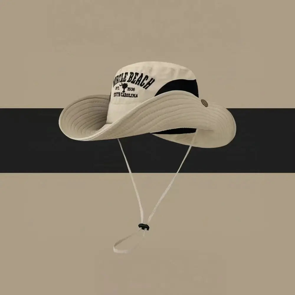 Large Brim Sun Protective Outdoor Bucket Hat