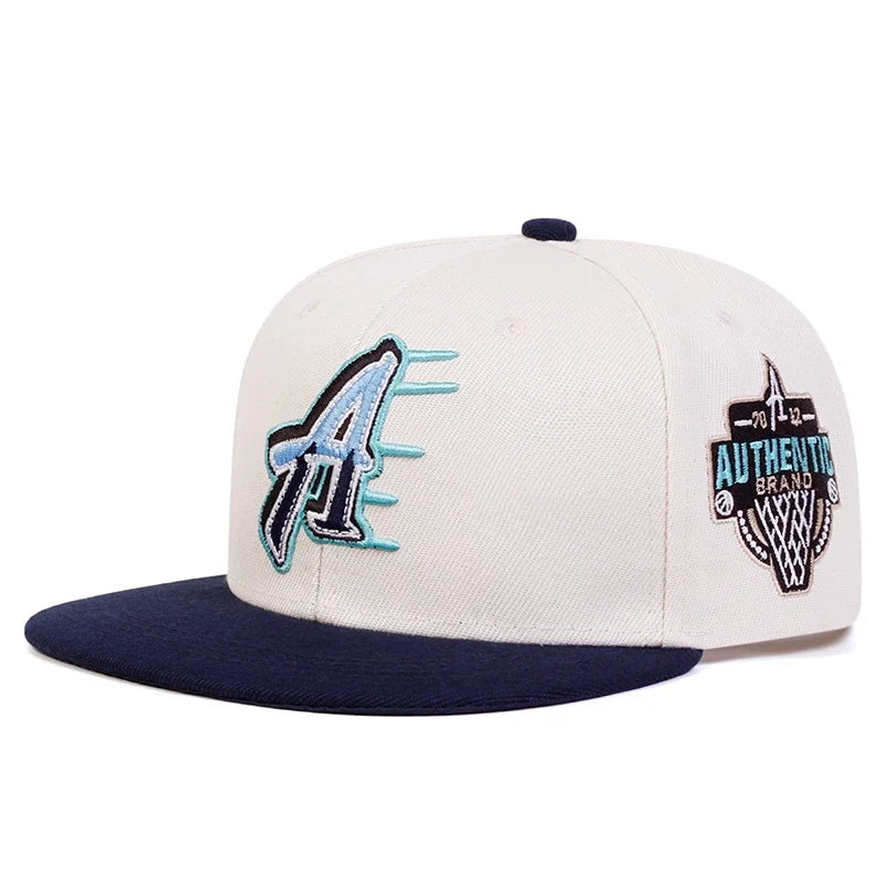 Unisex A Letter Embroidery Hip-hop Hats