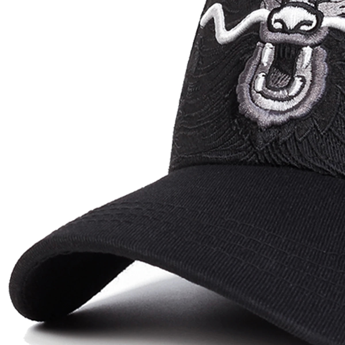 Unisex Dragon Embroidered Baseball Cap