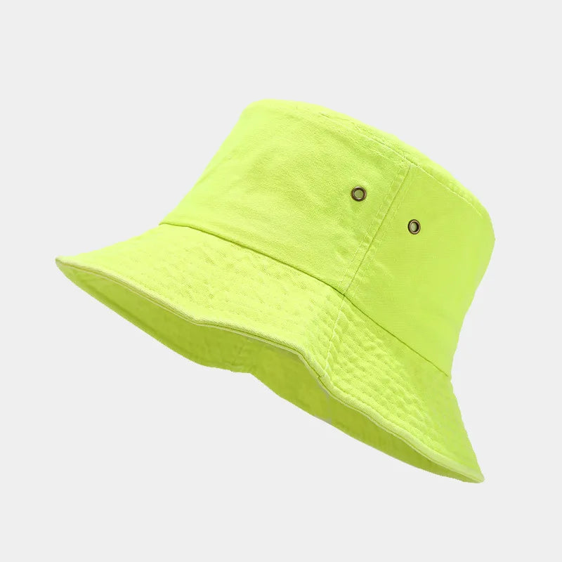 Fluorescent Green Fashion Bucket Hat