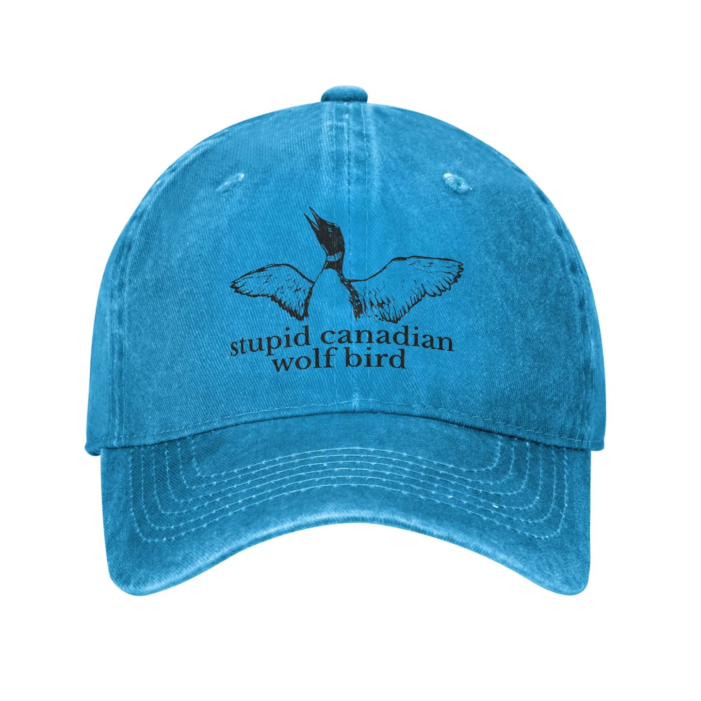 Funny Canadian Loon Rivalry Quote Baseball Cap