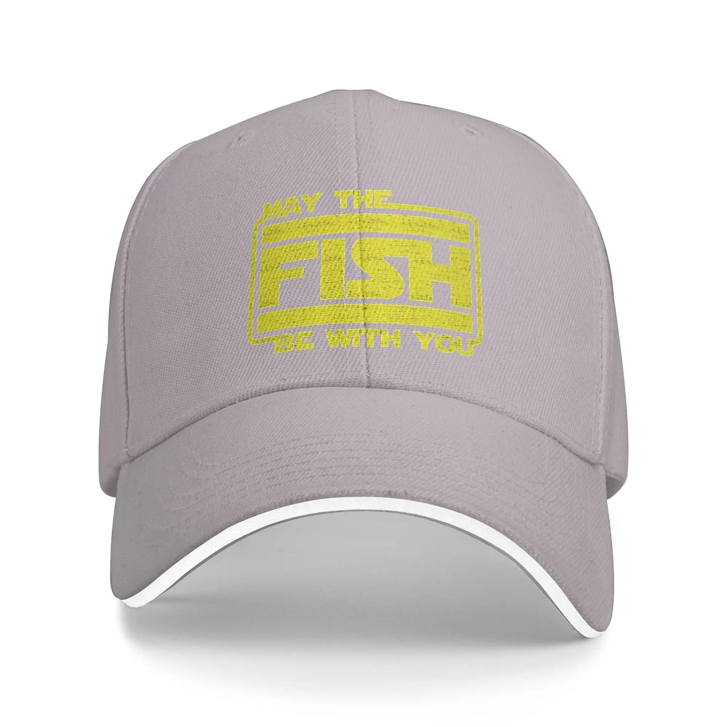 May The Fish Be With You Fishing Baseball Cap
