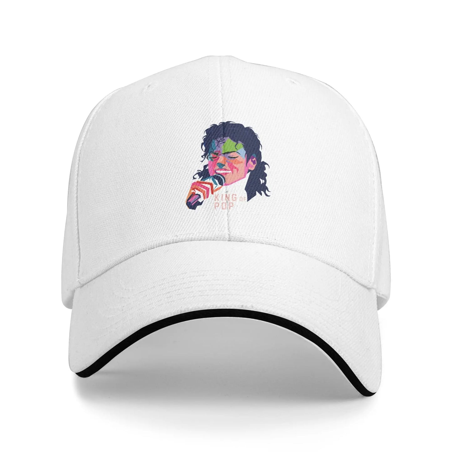 Michael Jackson King Of Pop Y2K Baseball Cap
