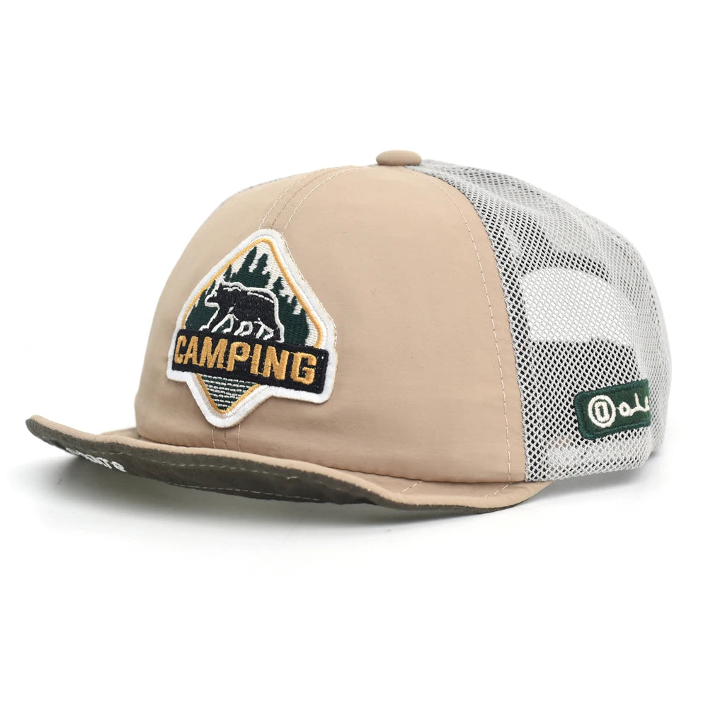 Big Size Summer Spring Short Brim Mesh Baseball Cap