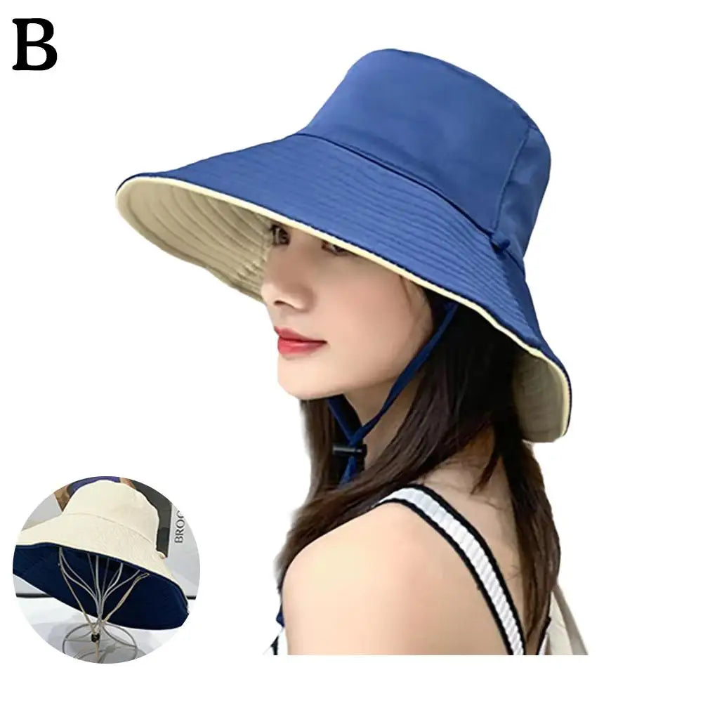Double-Sided Foldable Bucket Hat