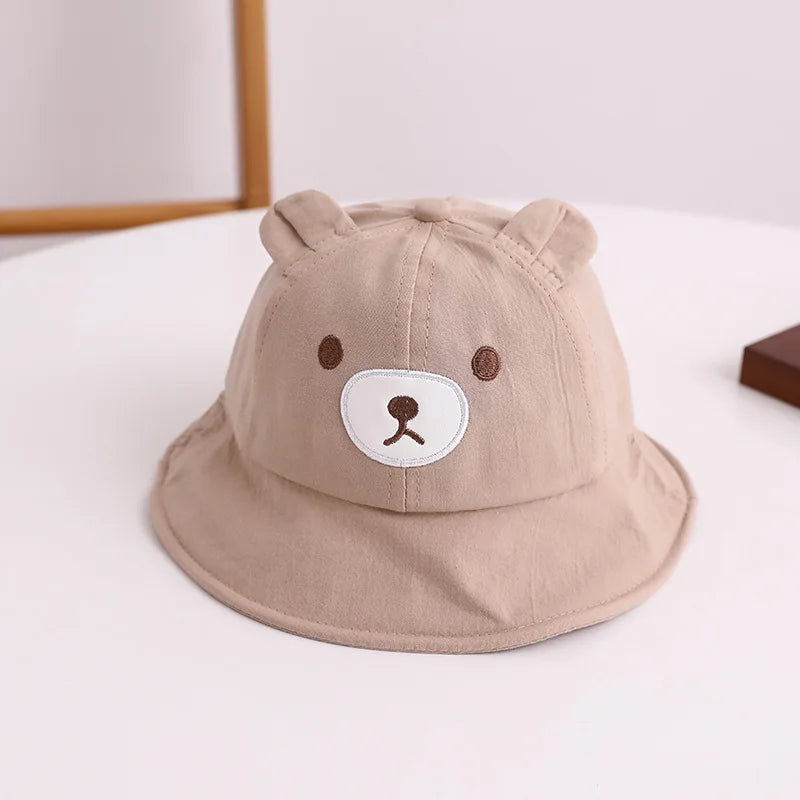 Cute Bear Baby Sunshade Bucket Hat