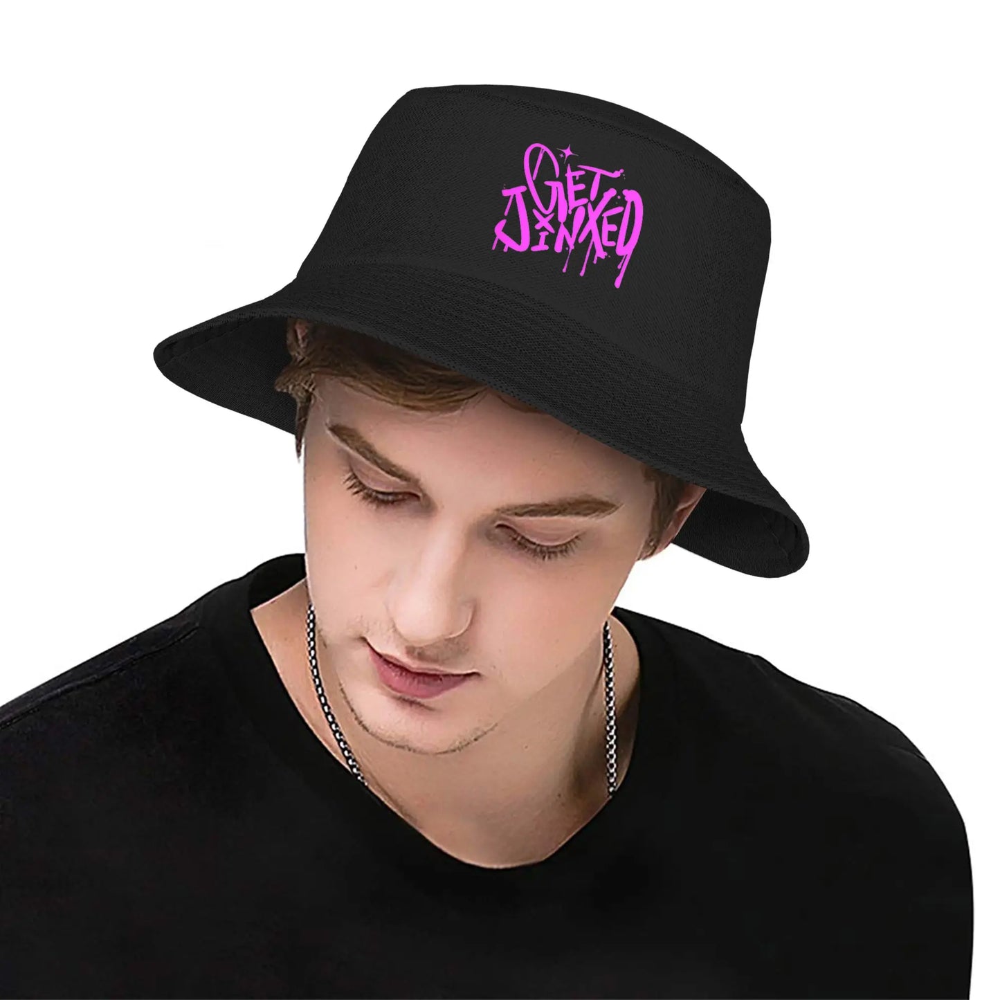 Arcane Jinxed Anime Soft Foldable Bucket Hat