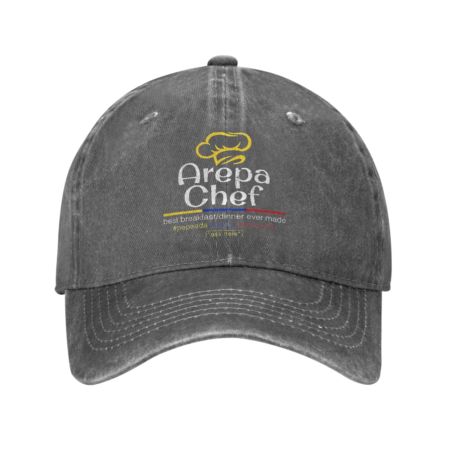 Summer Arepa Chef Venezuela Baseball Cap