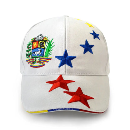 Venezuela Seven Stars Embroidery Baseball Cap