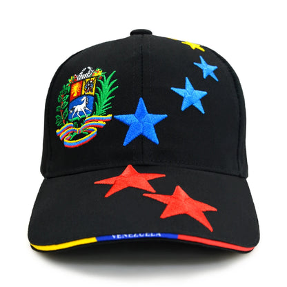 Venezuela Seven Stars Embroidery Baseball Cap