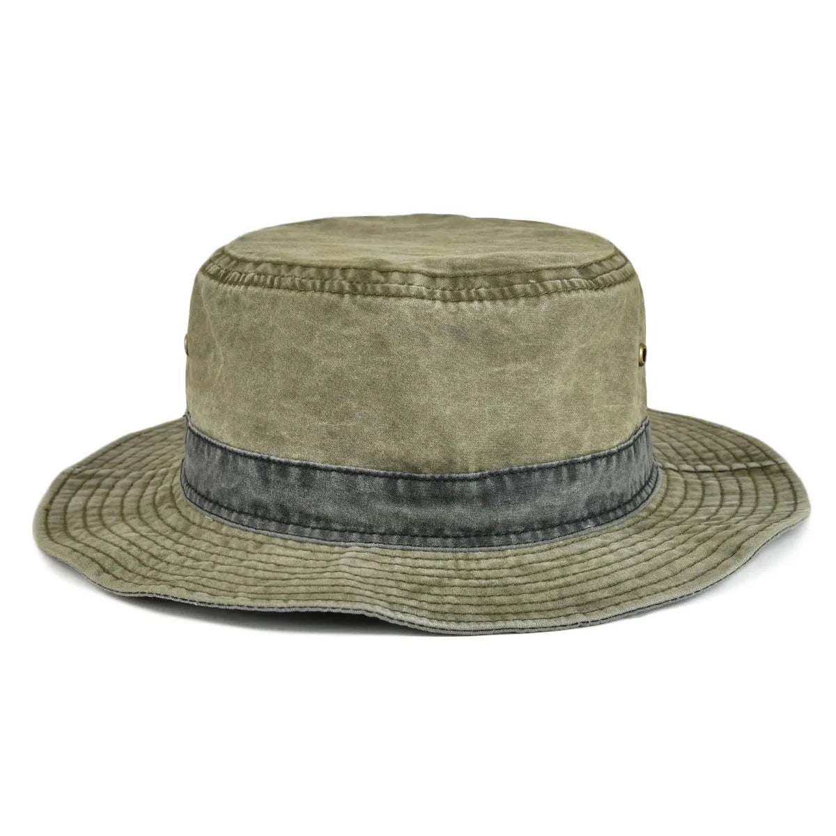 Voboom Men Washed Cotton Bucket Hat
