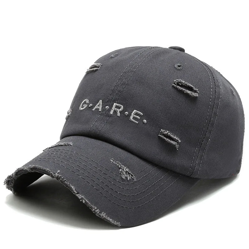 Unisex FS Vintage Worn Hole Baseball Cap