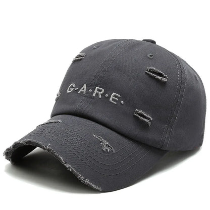 Unisex FS Vintage Worn Hole Baseball Cap