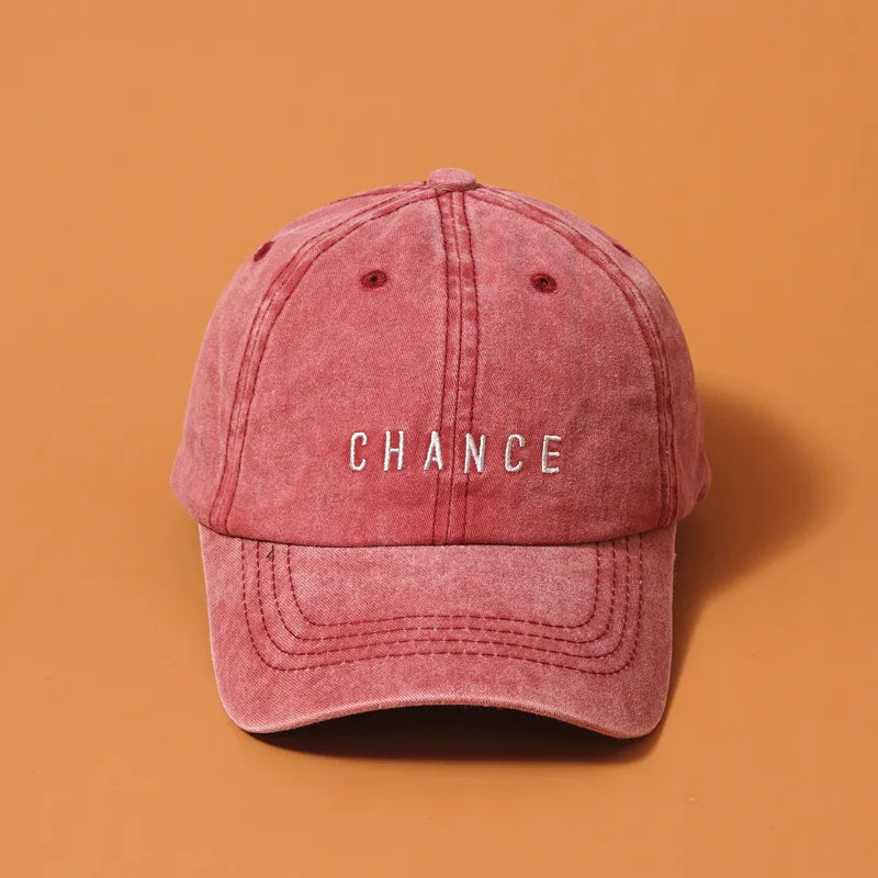 Doitbest Vintage Washed Cotton Chance Baseball Cap