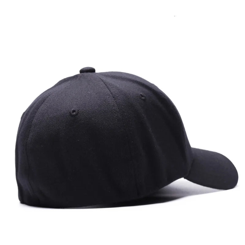 Men Fitted Back Closed Baseball Cap
