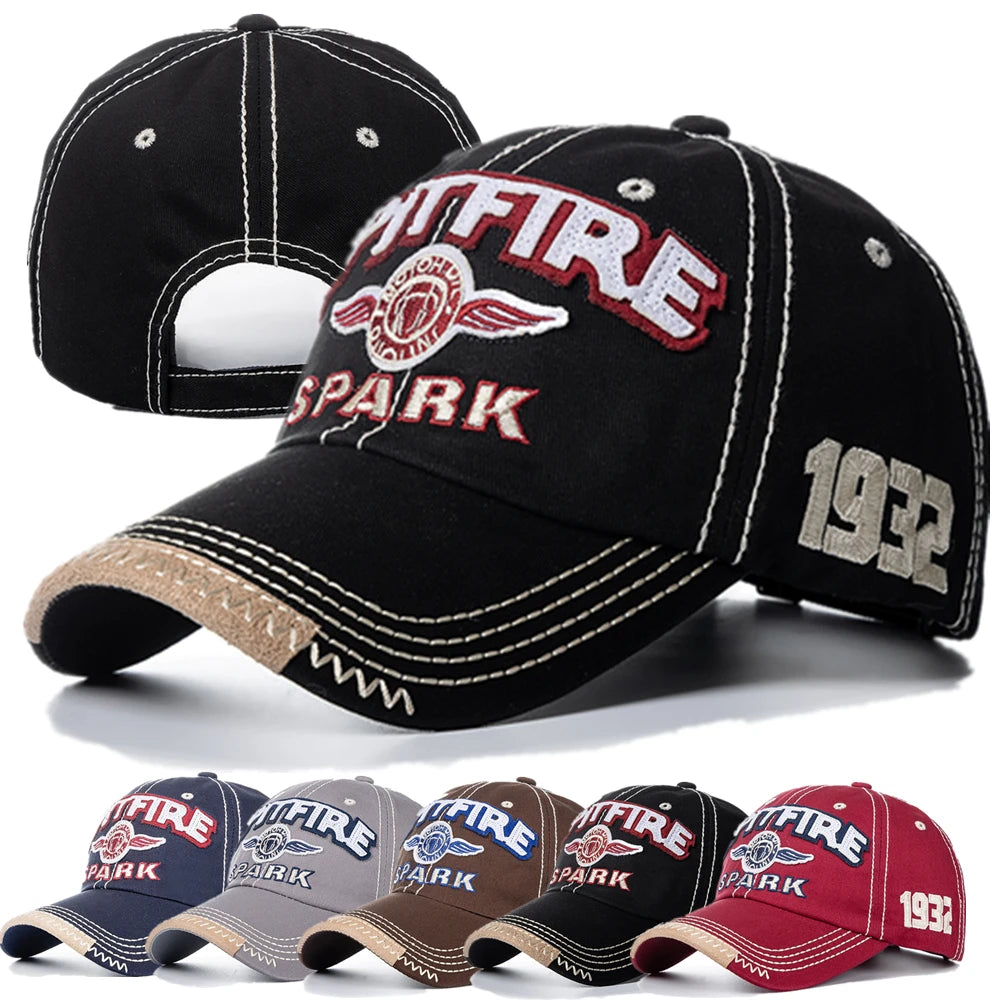 New Unisex Cap Letter Embroidery Cotton Baseball Cap