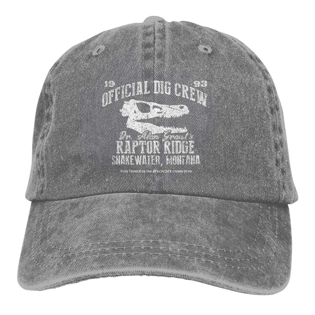 Raptor Ridge Jurassic Park Snapback Baseball Cap