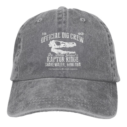 Raptor Ridge Jurassic Park Snapback Baseball Cap
