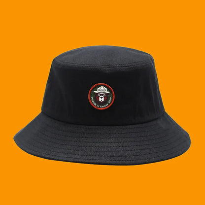 Oversized Cotton Sun Bucket Hat