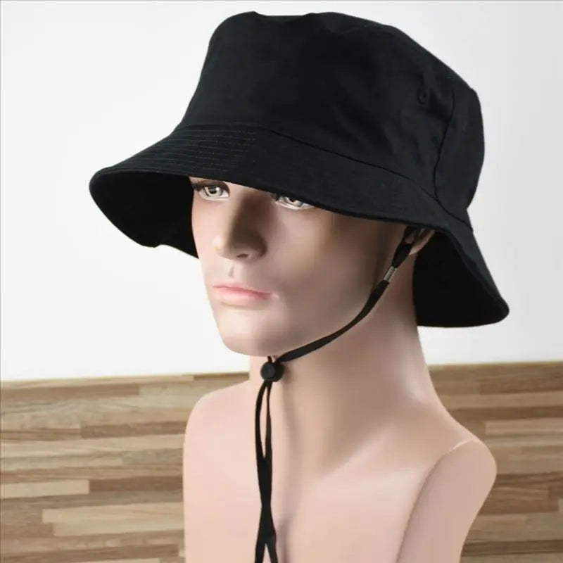 Large Size Cotton Fisherman Hat