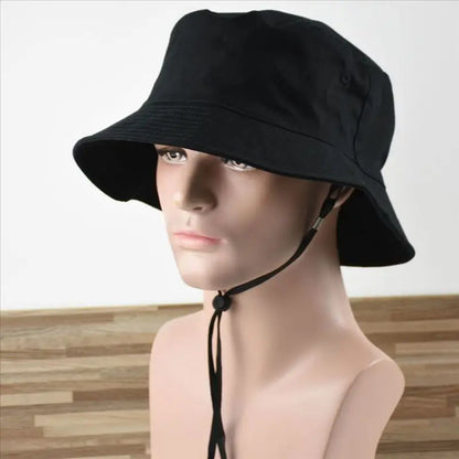Large Size Cotton Fisherman Hat