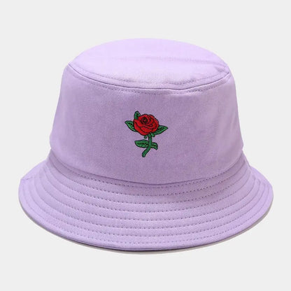 Floral Print Hip Hop Casual Summer Bucket Hat