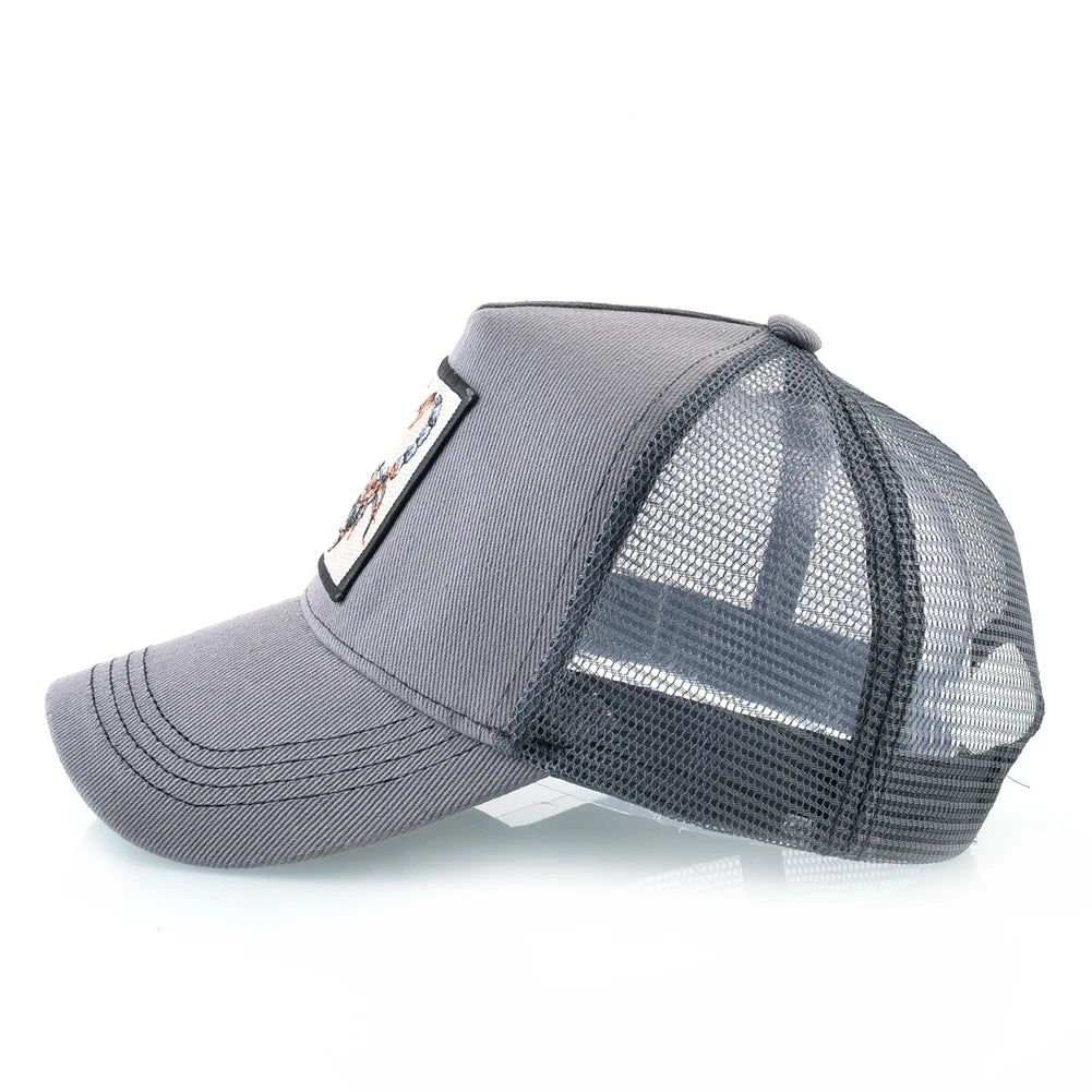 Scorpion Patch Trucker Cap Unisex