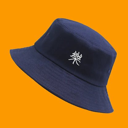Oversized Cotton Sun Bucket Hat