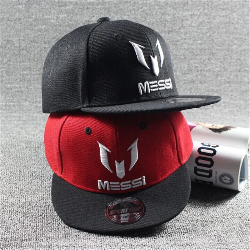 Kids Messi Ronaldo Neymar Embroidered Snapback