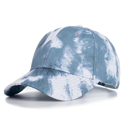 Tie Dye Multicolor Hip Hop Snapback Cap