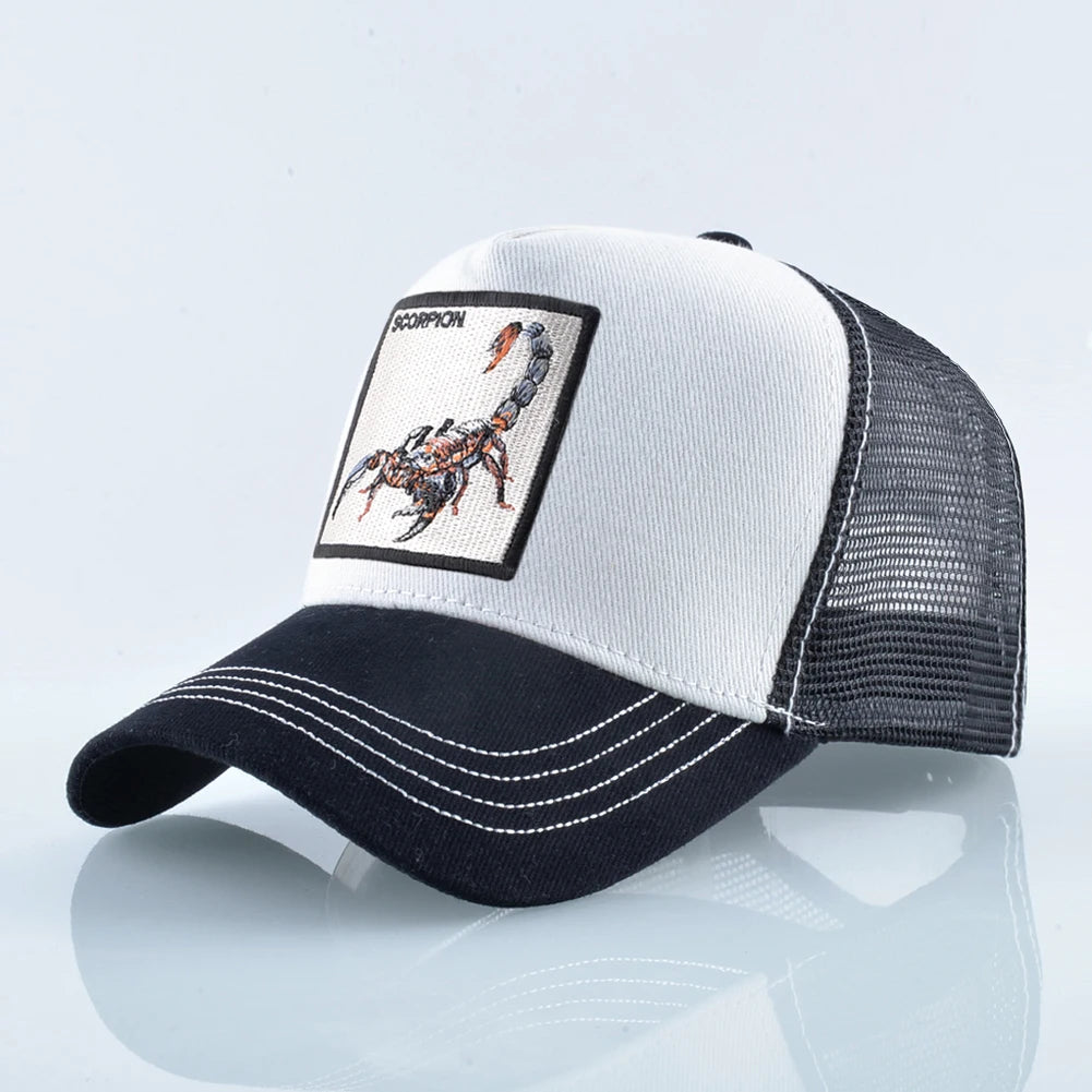 Scorpion Patch Trucker Cap Unisex