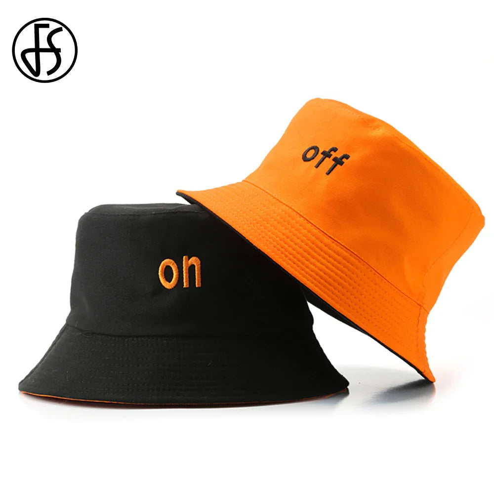 Hip Hop Panama Cap Cotton Double-sided Windproof Fisherman Hat Bob Homme