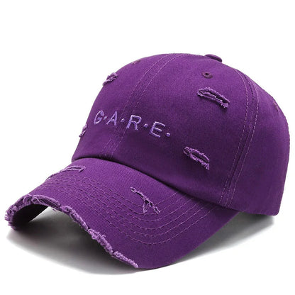 Unisex FS Vintage Worn Hole Baseball Cap
